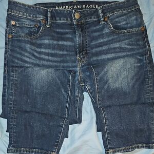 American Eagle Outfitters Dark Blue Men's Jeans